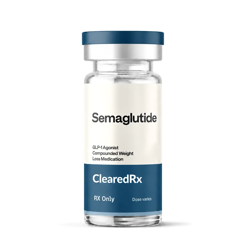 ClearedRx compounded semaglutide injection vial